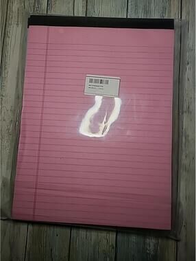 5  8.5 X 11.75 Inches NAISHIER Colored Legal Pads. Pink Blue Green Yellow Purple